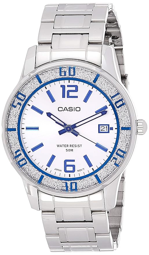 Casio Enticer Analog Silver Dial Women's Watch - LTP-1359D-7AVDF (A810)