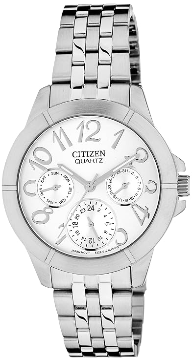 Citizen Analog Silver Dial Women's Watch - ED8100-51A