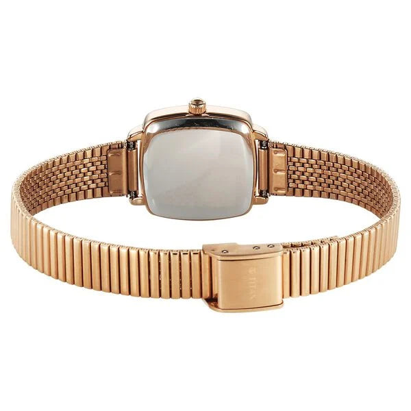 Titan Raga Showstopper Quartz Analog White Dial Metal Strap Watch For Women nu95355wm01 Women's Watch