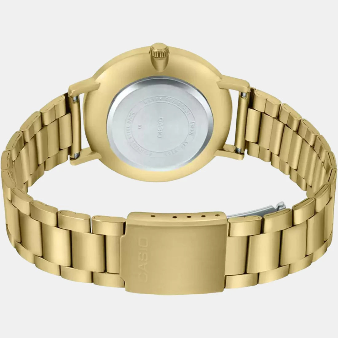 Casio Enticer Men Quartz Brown Dial Analog Stainless Steel Watch A1779