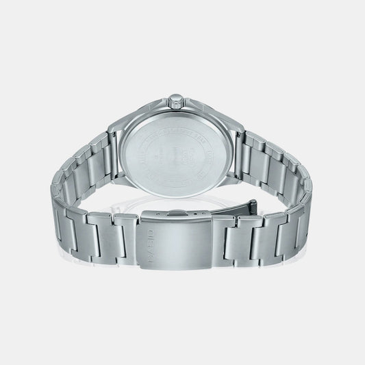 Enticer Men Quartz Brown Dial Analog Stainless Steel Watch A2102