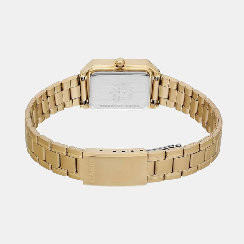 Casio Enticer Women Quartz Silver Dial Analog Stainless Steel Watch A2284