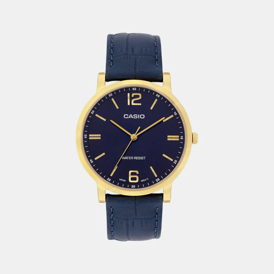 Casio Enticer Analog Blue Dial Men's Watch - MTP-VT01GL-2BUDF (A1781)