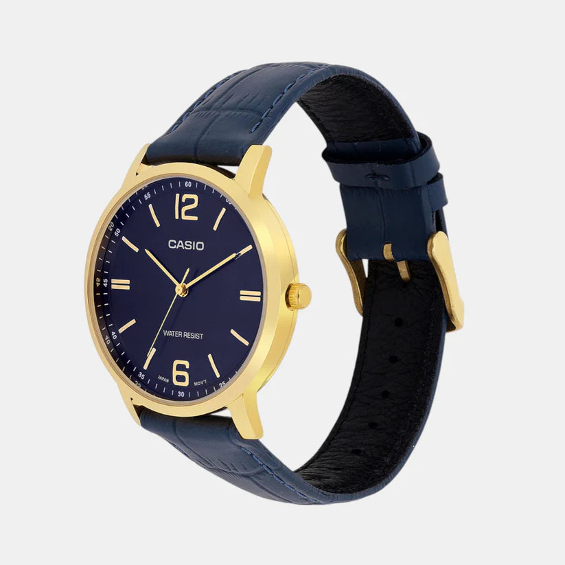 Casio Enticer Analog Blue Dial Men's Watch - MTP-VT01GL-2BUDF (A1781)