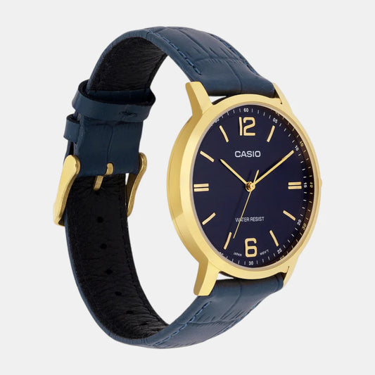 Casio Enticer Analog Blue Dial Men's Watch - MTP-VT01GL-2BUDF (A1781)