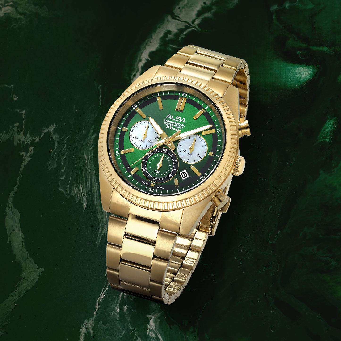 Alba 42mm Stainless Steel Men Watch AT3K12X1