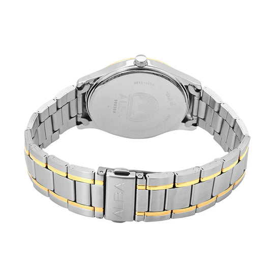 Alba ARX020X1 Dual Tone Metallic Strap Watch