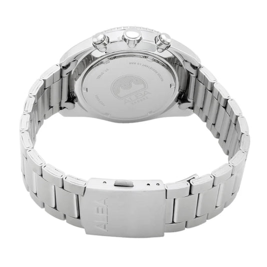 Alba AT3J11X1 Red Textured Dial Chronograph Watch