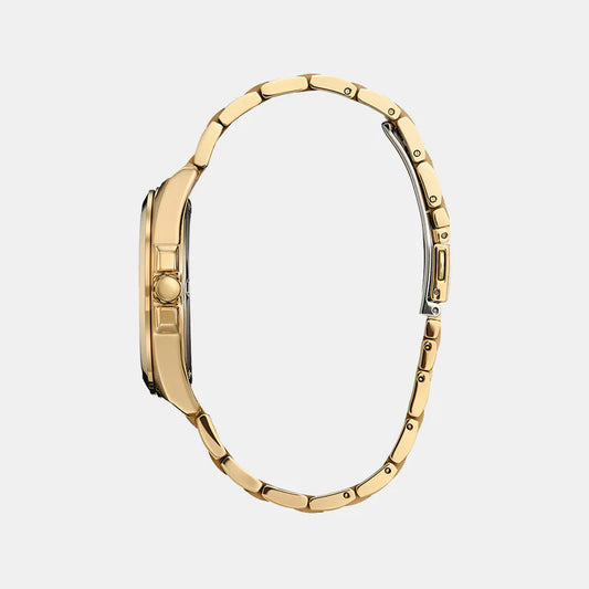 Citizen Eco-Drive Men Champagne Dial Analog Stainless Steel Watch BM7532-54P