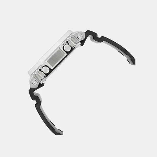 Casio G-Shock Men Solar Light Yellow Gold Dial Analog-Digital Resin Watch G1736 GBM-2100A-8BDR