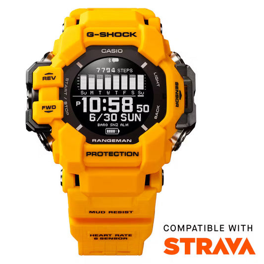 G-Shock Men Quartz Black Dial Digital Resin Watch G1530