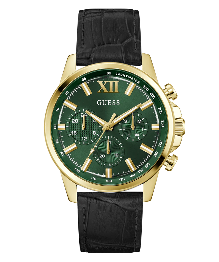 GUESS Mens Black Multi-function Watch GW0901G4
