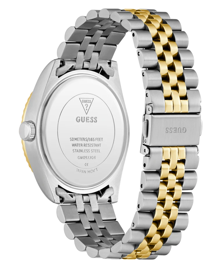 GUESS Green Round Dial Analog Men's Watch - GW0977G4