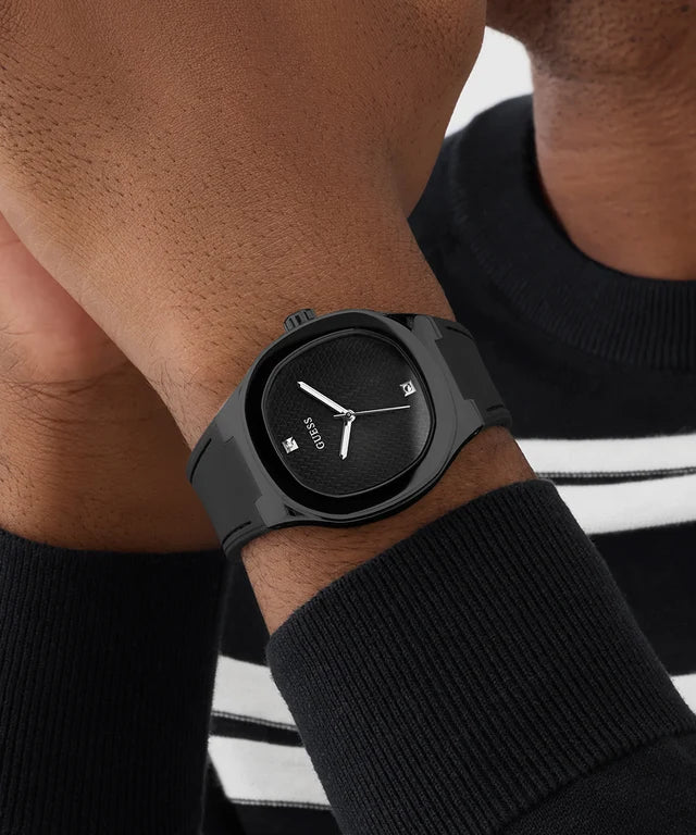 GUESS Square 42mm Black Dial Analog Men Watch - GW1005G3