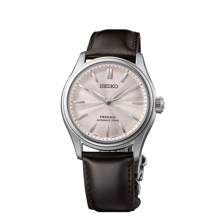 Presage Classic Series with Sakura Iro Light Pink Dial Silk - HCC003J1