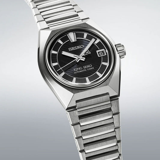 King Seiko Titanium Night Black - HKF003J1