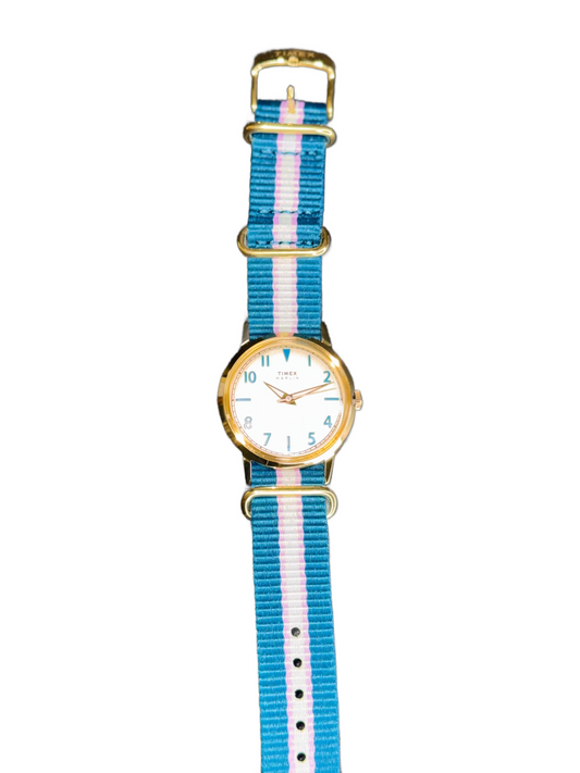 TIMEX Marlin 34MM Fabric Strap Watch Men - TW2Y49900UJ