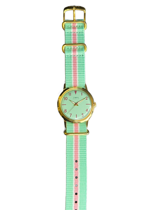 TIMEX Marlin 34MM Fabric Strap Watch Men - TW2Y49700UJ