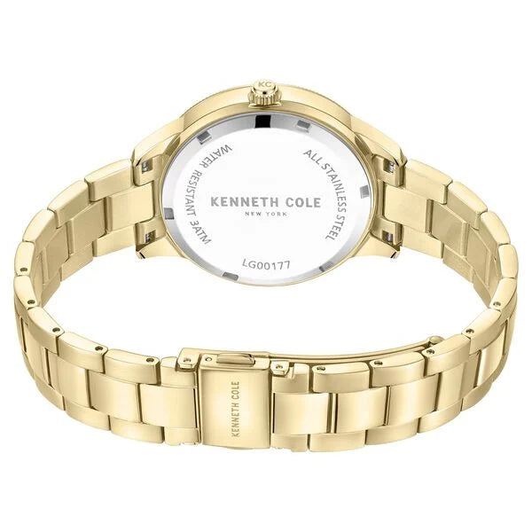 Kenneth Cole Quartz Analog Green dial Metal Strap Watch for Women ntkcwlg0017703ld