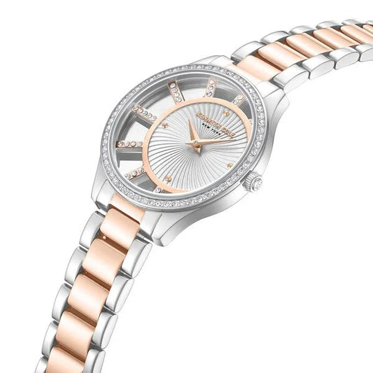 Kenneth Cole Quartz Analog Silver Dial Stainless Steel Strap Watch For Women ntkcwlg0061604ld