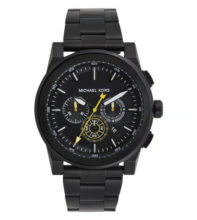 MK8600 Grayson Black Dial Watch for Men
