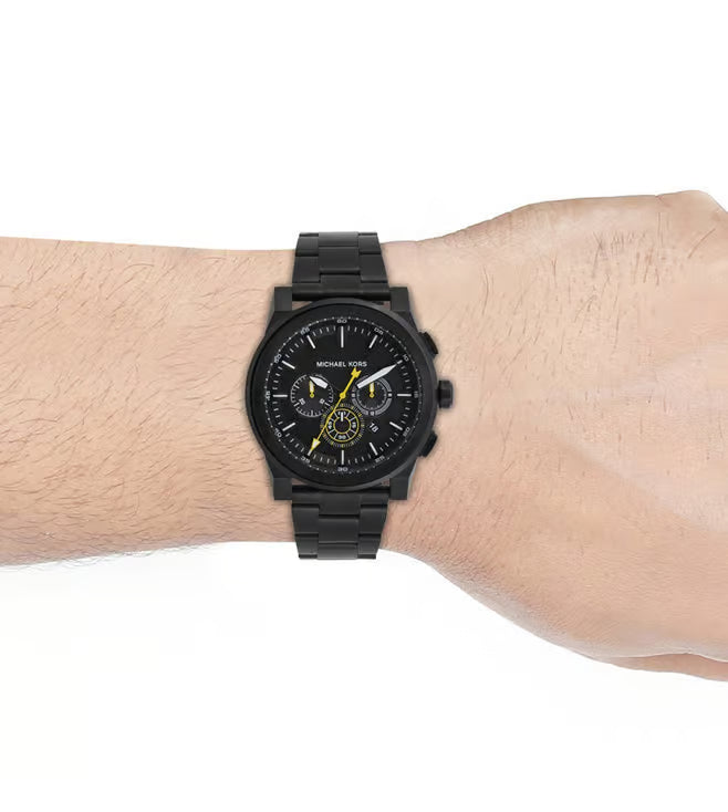 MK8600 Grayson Black Dial Watch for Men