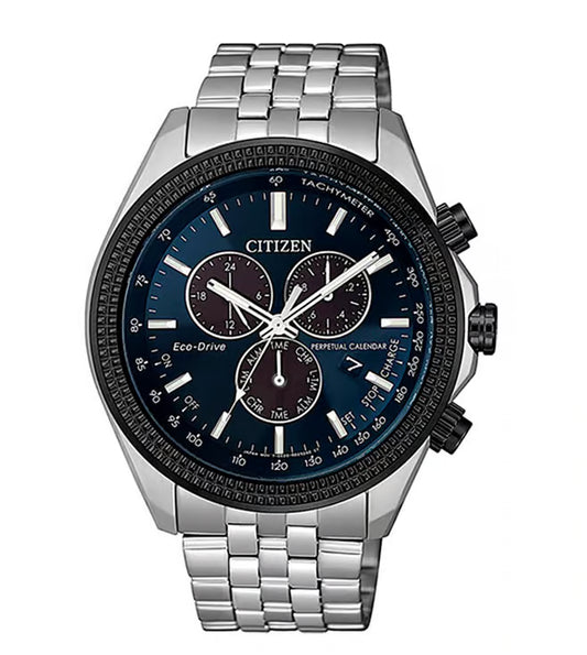 CITIZEN BL5568-54L Eco-Drive Perpetual Calendar Chronograph Watch for Men