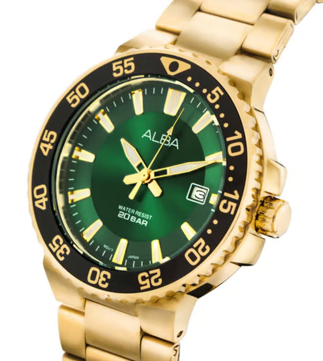 ALBA Active Green Men 45.1mm Watch Quartz AS9S74X1