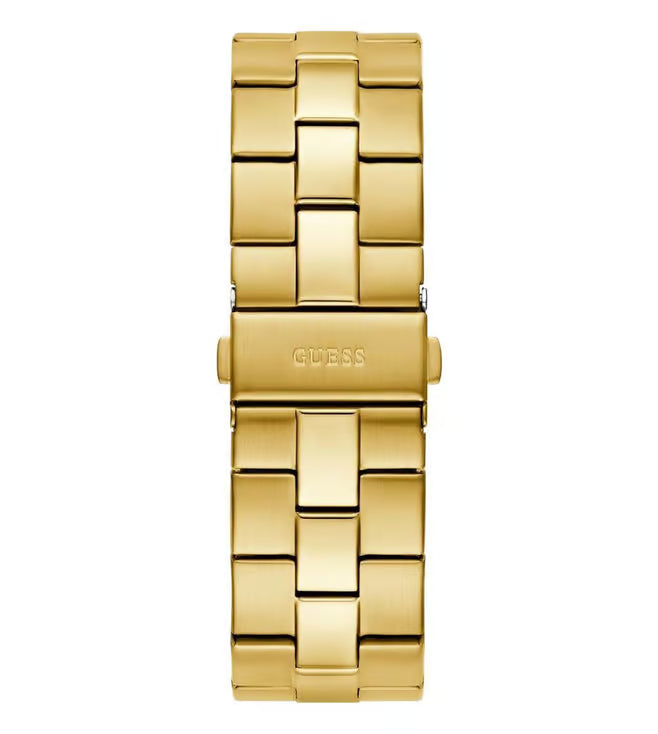 GUESS Emperor Champagne Round Dial Analog Men's Watch - GW0849G2