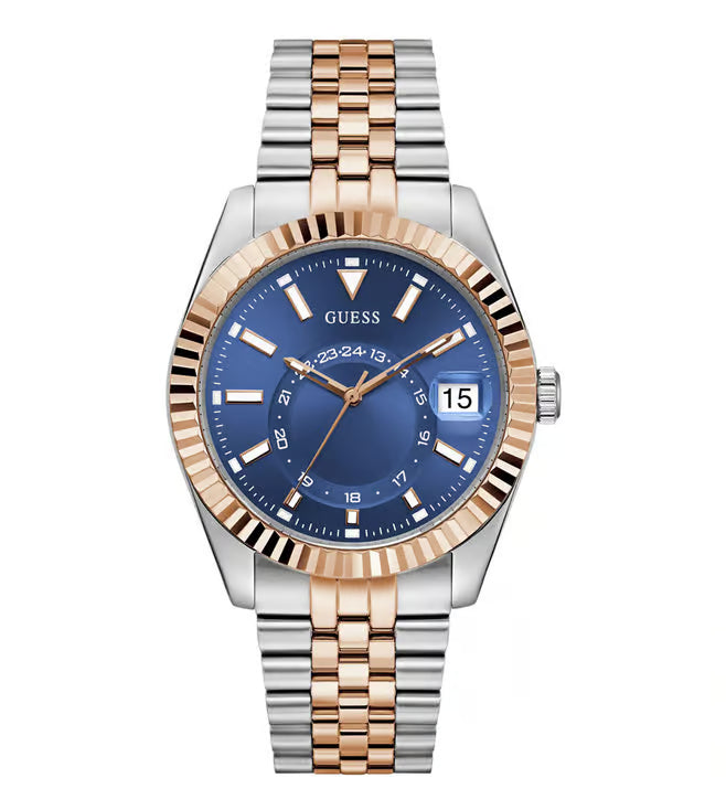 Blue Round Dial Analog Men's Watch - GW0977G5