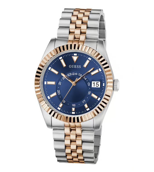 Blue Round Dial Analog Men's Watch - GW0977G5