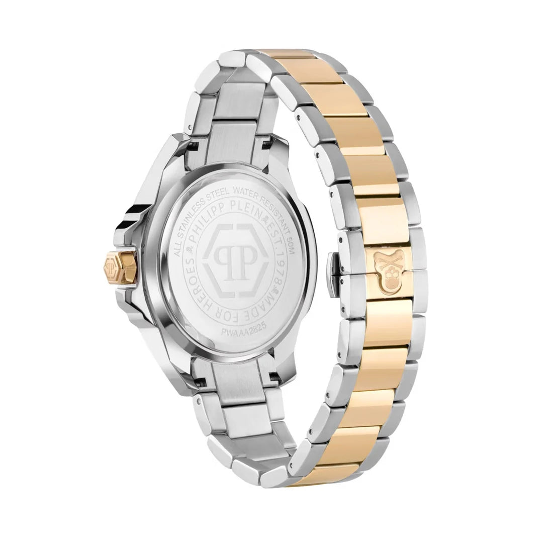 Philipp Plein Quartz Green Dial Analog Stainless Steel Men Watch PWAAA2825