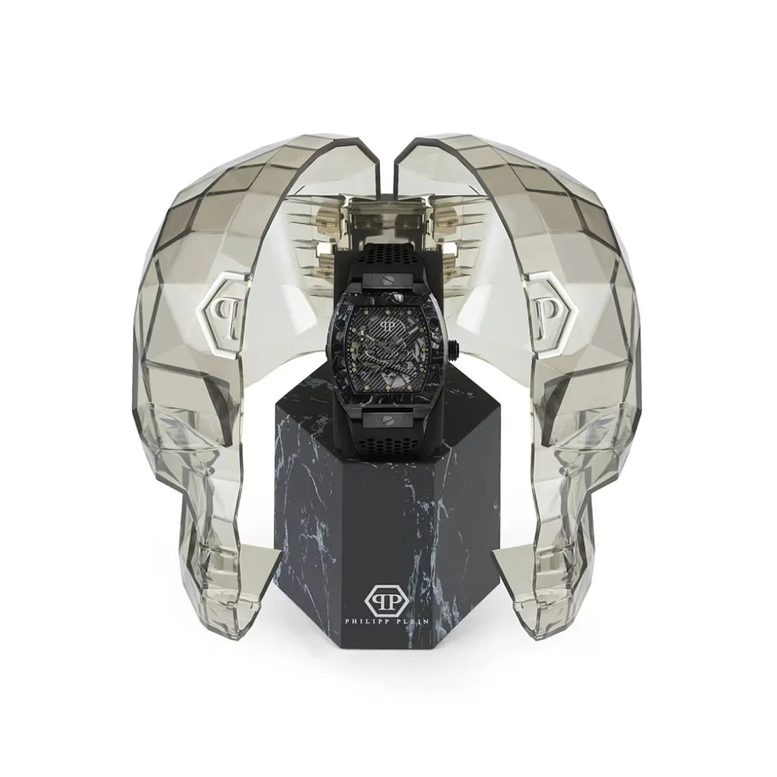 Philipp Plein The Skeleton Black Dial Automatic Men Watch PWBAA0221