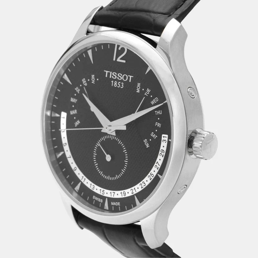 Tissot Tradition Men Chronograph Leather Watch T0636371605700