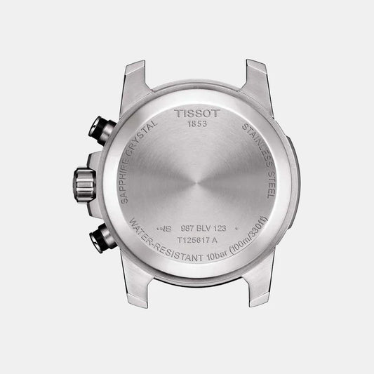 Tissot Supersport Chrono Men Quartz Black Dial Chronograoh Stainless Steel Watch T1256172105100