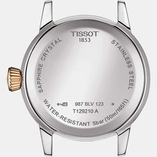 Tissot Classic Dream Women Quartz White Dial Analog Stainless Steel Watch T1292102201300