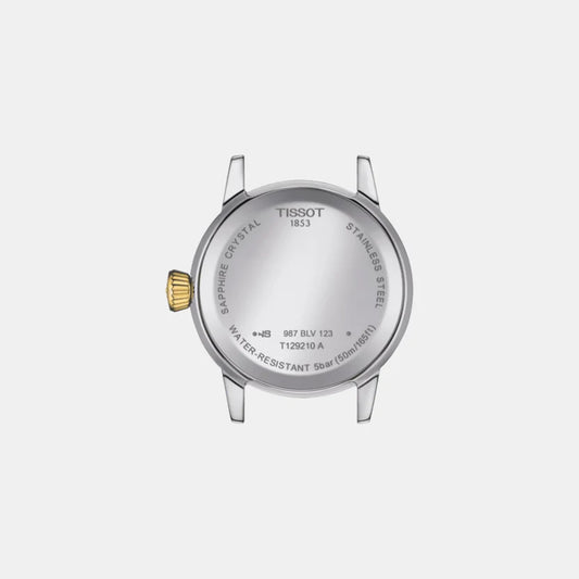 Tissot Classic Dream Women Quartz Silver Dial Analog Stainless Steel Watch T1292102203100