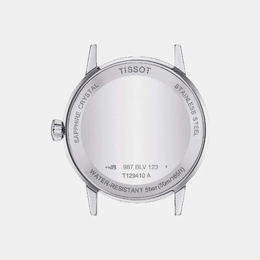 Tissot Classic Dream Men Quartz Silver Dial Analog Stainless Steel Watch T1294101103100