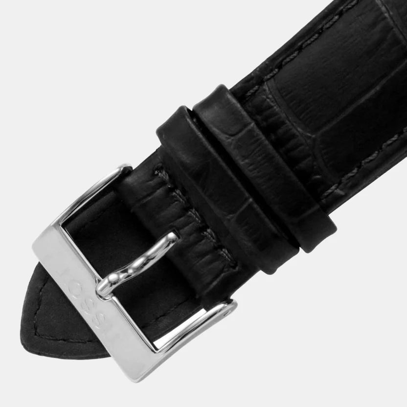 Tissot Classic Dream Men Quartz Black Dial Analog Leather Watch T1294101605300