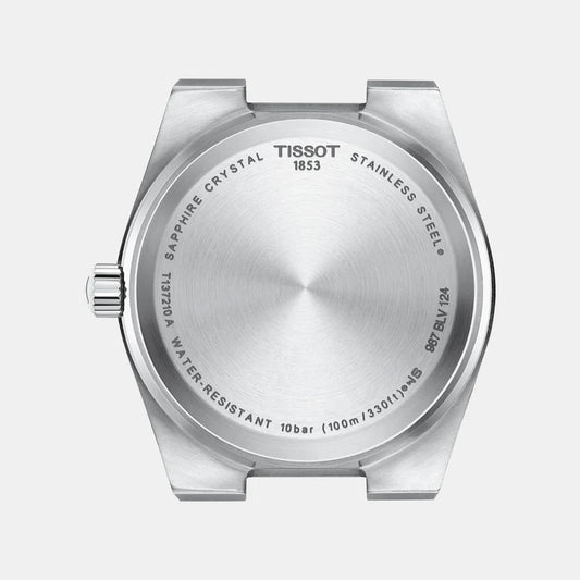 Tissot PRX Women Quartz Red Dial Analog Stainless Steel Watch T1372101142100