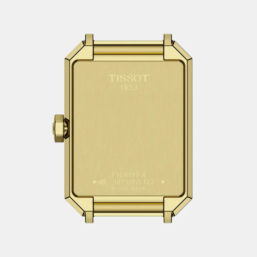 Tissot SRV Women Quartz Champagne Dial Analog Steel Watch T1601103302300