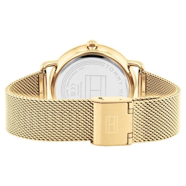 Tommy Hilfiger Quartz Multifunction Brown Stainless Steel Strap for Women ntth1782663