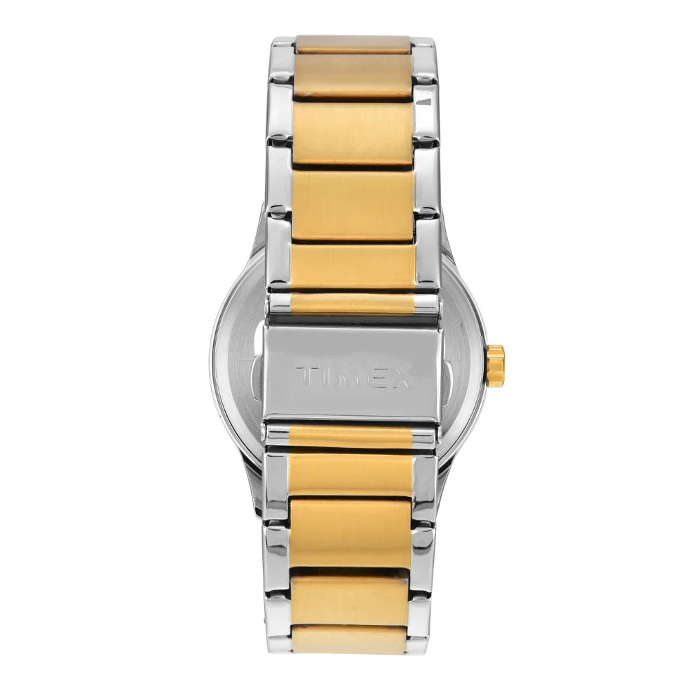 TIMEX Signio Round 44mm White Dial Analog Watch - For Men TW0TG7624
