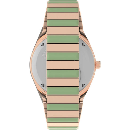 Timex Q Malibu 36mm Stainless Steel Expansion Band Watch - TW2V38700UJ