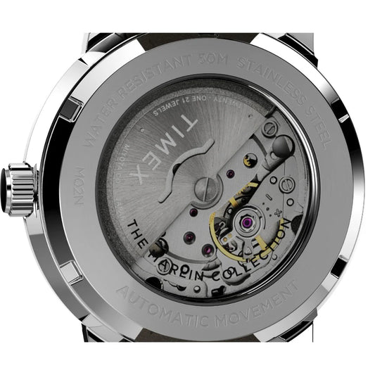 Timex Marlin Automatic 40mm Leather Strap Watch TW2V44600U9