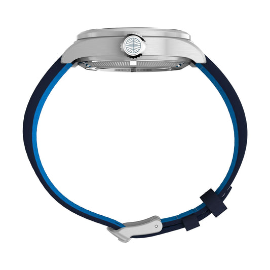 TIMEX Waterbury Traditional Blue Round Dial Mechanical Automatic Men's Watch - TW2Y38800X6