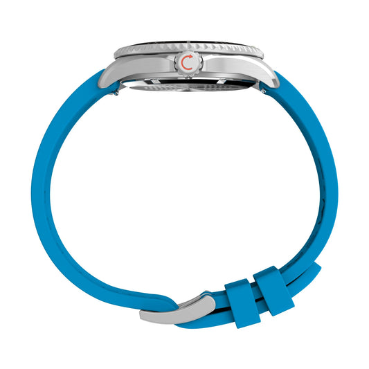 TIMEX Deep Water Meridian Blue Round Dial Analog Unisex's Watch - TW2Y40400UJ