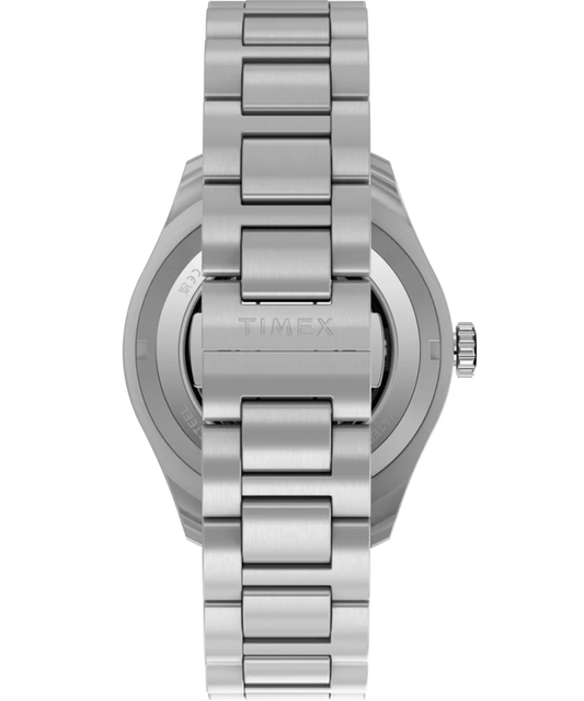 Waterbury Heritage Automatic GMT 41.5mm Stainless Steel Bracelet Watch TW2Y60800
