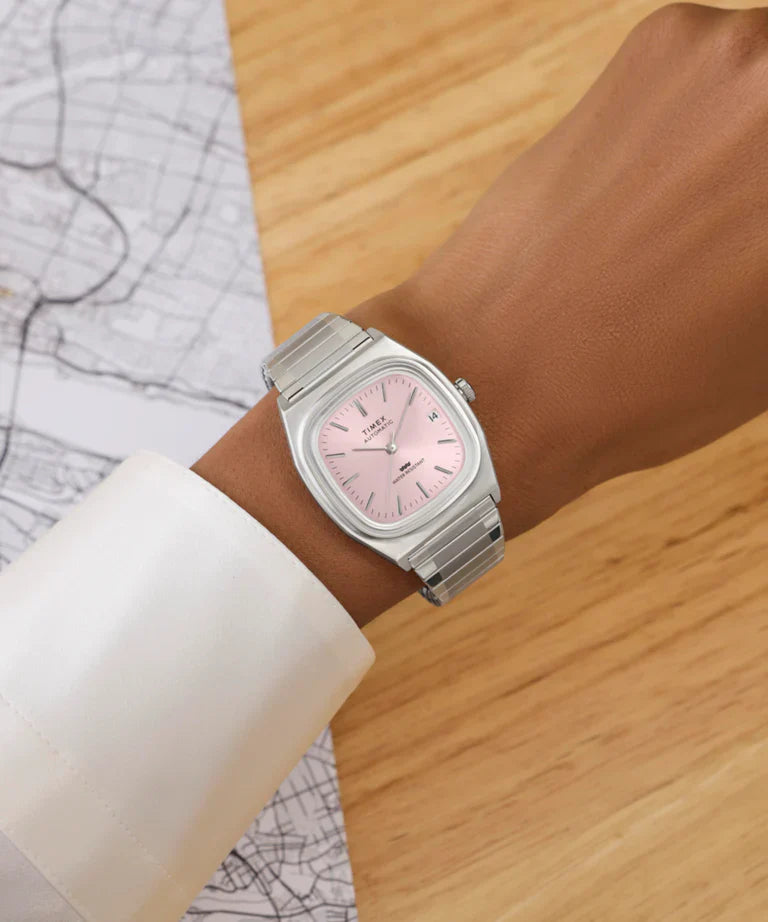 Timex E Line Automatic 34mm Watch TW2Y66800IK