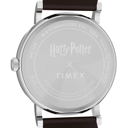 Timex Harry Potter x Timex Weekender Gryffindor House 38mm Leather Strap Watch TW2Y76300X6